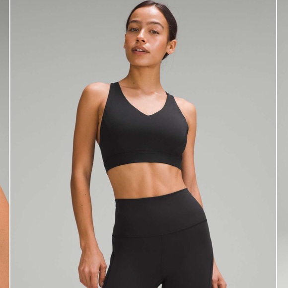 lululemon athletica Other - Lululemon Envital Bra D/DD Cup Black Size 4 NWT Medium Support